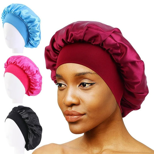 Women's Satin Bonnet Night Cap