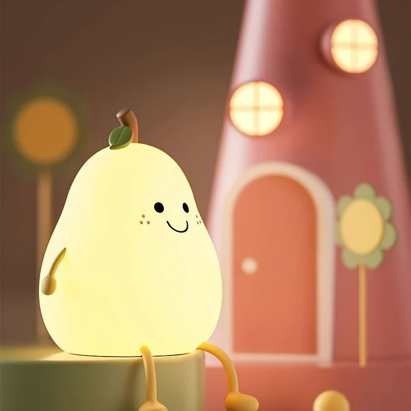 DawnMine's Cute Cartoon Pear Lamp