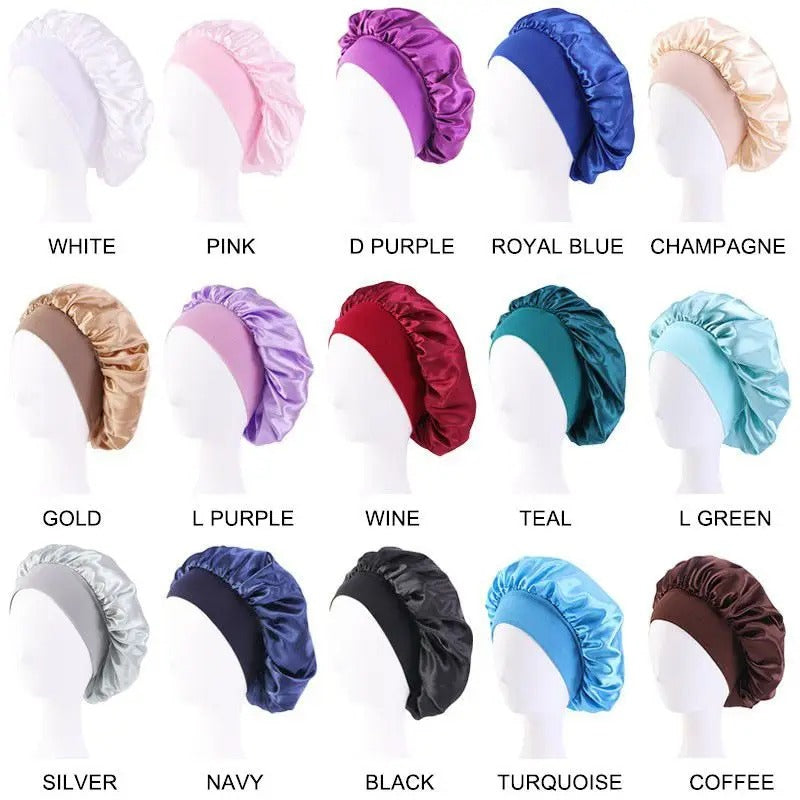 Women's Satin Bonnet Night Cap