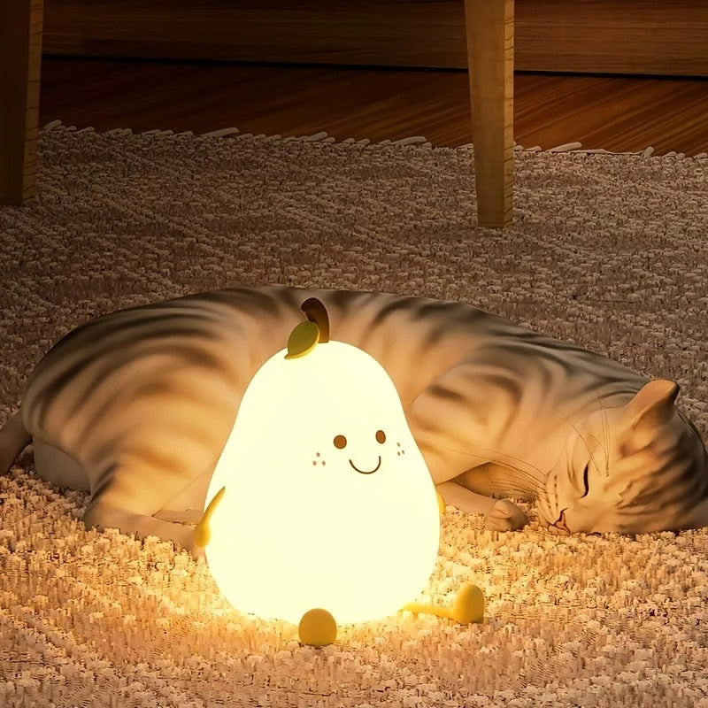 DawnMine's Cute Cartoon Pear Lamp