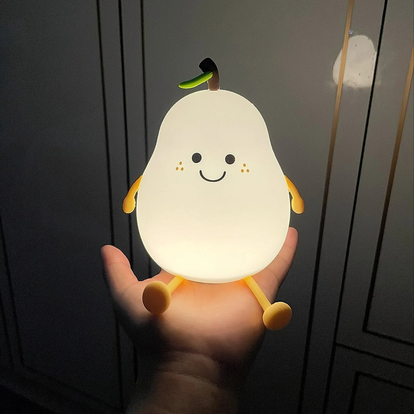 DawnMine's Cute Cartoon Pear Lamp