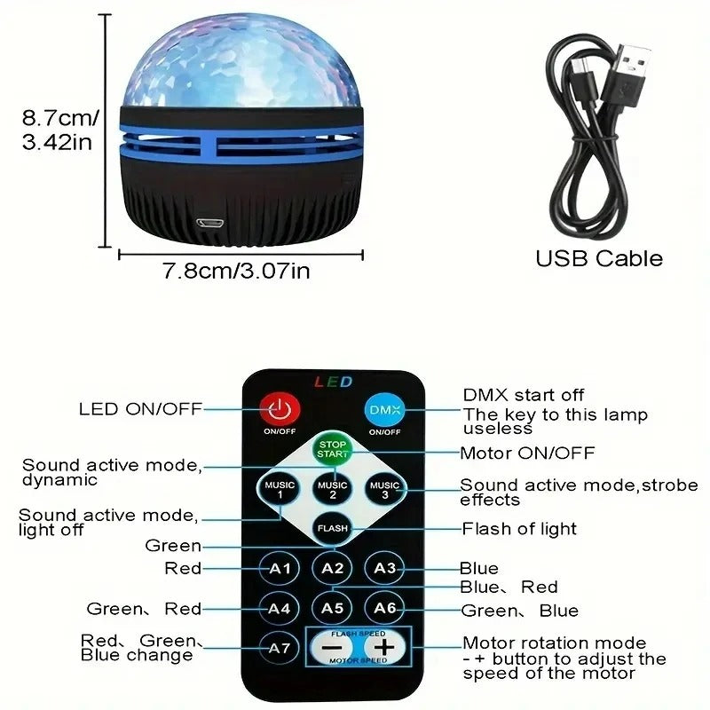 Projection Night Light